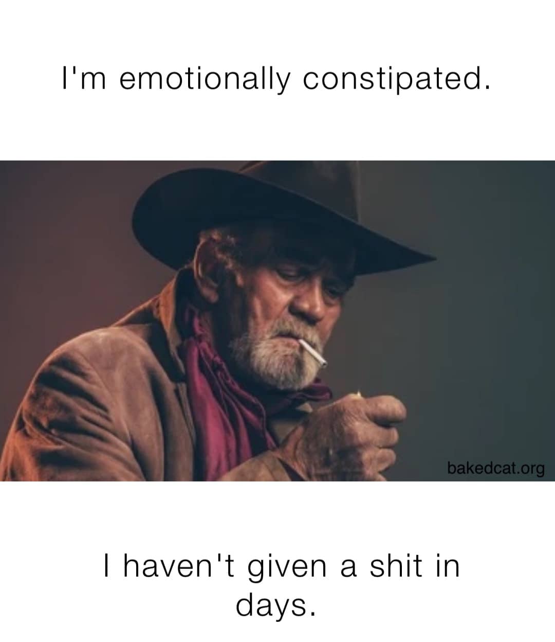 Emotionally Constipated